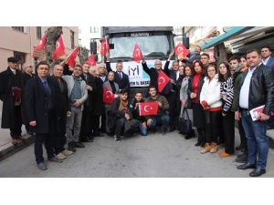 Deprem Yardımlarını Fgl Tırları Ulaştırdı