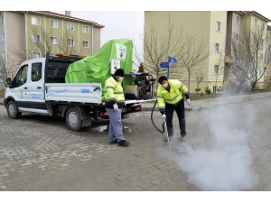 Tepebaşı’nda İlaçlama Çalışmaları Sürüyor