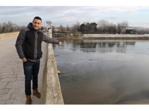 Meriç Nehri’nde Şaşırtan Manzara