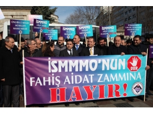 İsmmmo’ya Maktu Üye Aidat Protestosu