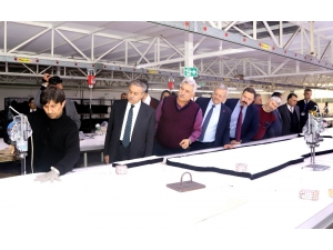 Mtosb Müteşebbis Heyeti Fabrikalarda İncelemelerde Bulundu