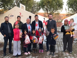 Egeid’ten Deprem Bölgesine Moral Ziyareti