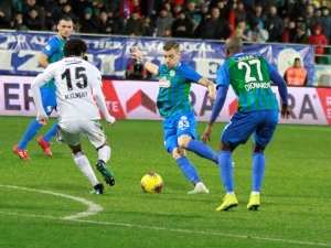 Süper Lig: Çaykur Rizespor: 1 - Beşiktaş: 2 (Maç Sonucu)