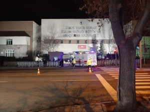 Çin’den Tahliye Edilenler Hastaneye Getiriliyor