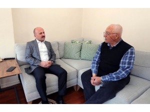 Vali Varol’dan, Kıbrıs Gazisine Ziyaret