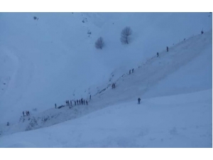Bingöl’deki Çığda Kaybolan Şahsı Arama Çalışmaları Sürüyor
