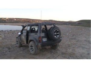 Sarıyer Kısırkaya Plajında Off-road Cipi Takla Attı