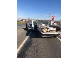 Tekirdağ’da Trafik Kazası: 5 Yaralı