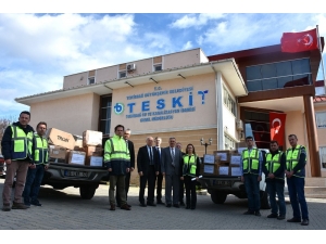 Teski’den Elazığ’a Yardım Eli