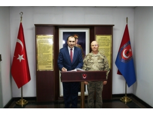 Vanesob Başkanı Berge’den Kolordu Komutanı İlbaş’a Ziyaret