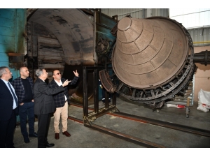 Vali Su, Mtosb’de Fabrikalarda İnceleme Yaptı