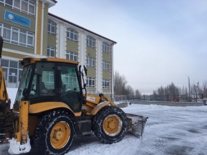 Ulaş’ta Karla Mücadele