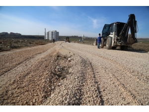 Haliliye’den Dağeteği’nde Yol Çalışması