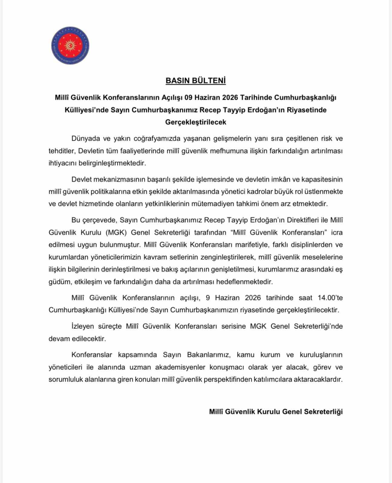 milli-guvenlik-konferanslari-yarin-basliyor