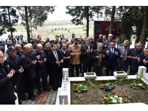 Çanakkale Savaşlarının İlk Kahramanlarından Bigalı Mehmet Çavuş Kabri Başında Anıldı