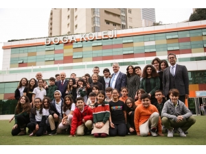 İtü Rektörü Prof. Dr. Karaca, Doğa Koleji Öğrencileri İle Buluştu