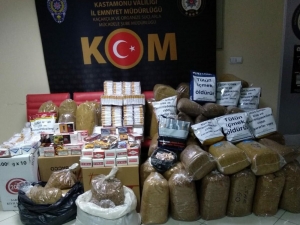 Kastamonu’da Kom Ekiplerinden Kaçakçılık Operasyonu