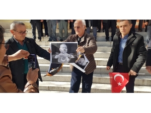 Türk Bayrağını Yırtan Yunan Milletvekili Denizli’de Protesto Edildi