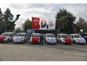 Milas Belediyesi Filosuna 6 Yeni Araç Kattı