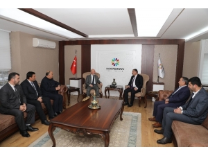 Başkan Çolakbayrakdar, Kardeş Belediye Başkanını Ağırladı