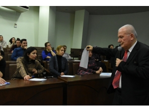 Belediye Personeline Resmi Yazışma Kuralları Eğitimi Verildi