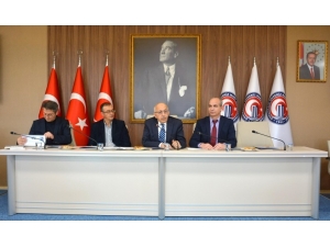 Rektör Prof. Dr. Sedat Murat Dergi Editörleriyle Bir Araya Geldi