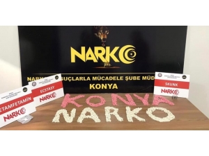 Konya’da 1 Kilo Eroin Ele Geçirildi