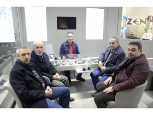 Atso Başkanı Göktaş Yeni Açılan İşletmelerle Görüştü