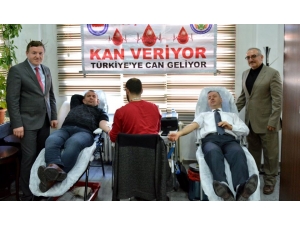 Amasya Orman Bölge Müdürlüğünden Kan Bağışı