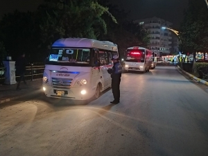 Tarsus’ta Toplu Taşıma Araçları Denetlendi