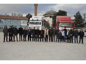 Afyonkarahisar’dan İdlib’e Yardım Tırı