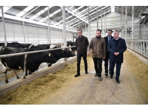 Şahin, Tarım Ve Hayvancılık Sektörünün Öncü Firmalarını Ziyaret Etti