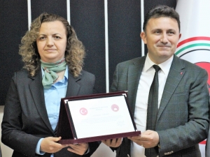 1. Sınıfa Yükselen Hakim Taşkıran Onurlandırıldı