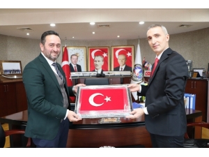 Düzce Başsavcısı Çelik, Başkan Yanmaz’ı Ziyaret Etti