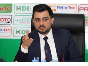 Giresunspor Kulüp Başkanı Sacit Ali Eren: “Giresunspor İçin Her Maç Final”