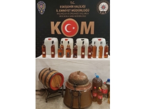 Eskişehir’de Kaçak İçki Operasyonu