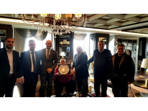 Rektör Murat’tan İçdaş Yönetim Kurulu Başkanı Tacettin Arslan’a Taziye Ziyareti