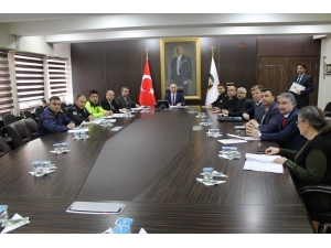 Meteorolojik Uyarı Sonrası Valilik Toplandı