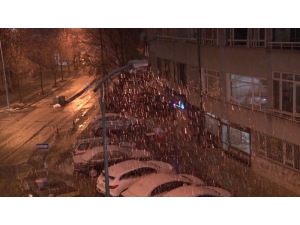 Başkent Ankara Beyaza Büründü