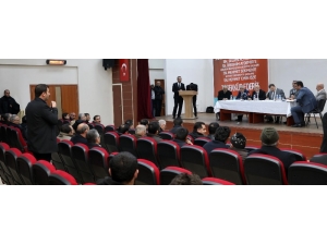 Başkan Sekmen Pasinler’de Muhtarlarla Buluştu