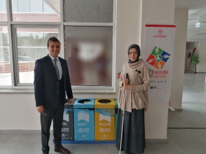 Kırıkkale’de Görme Engelli Ve Vatandaşlar İçin ’Ben De Varım’ Projesi