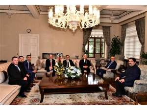 Türk Veteriner Hekimleri Birliğinden Vali Deniz’e Ziyaret