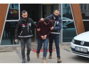 Akü Hırsızı Yakayı Ele Verdi