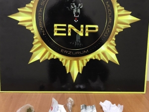 Erzurum’da Uyuşturucu Operasyonu