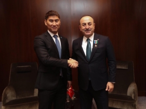 Dışişleri Bakanı Çavuşoğlu, Azerbaycan’da