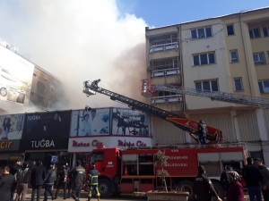 Van’da Bina Yangını