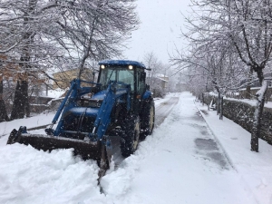 Bozdağ’da Kar Kalınlığı 30 Santimetreyi Geçti