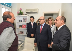 Vali Demirtaş’tan Depremzede Yalçın Karataş’a Moral Ziyareti