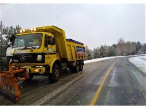 Muğla Büyükşehirden Kar Mesaisi