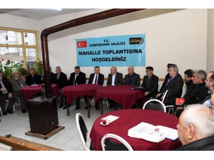 Vali Taşbilek’in Mahalle Buluşmaları Devam Ediyor